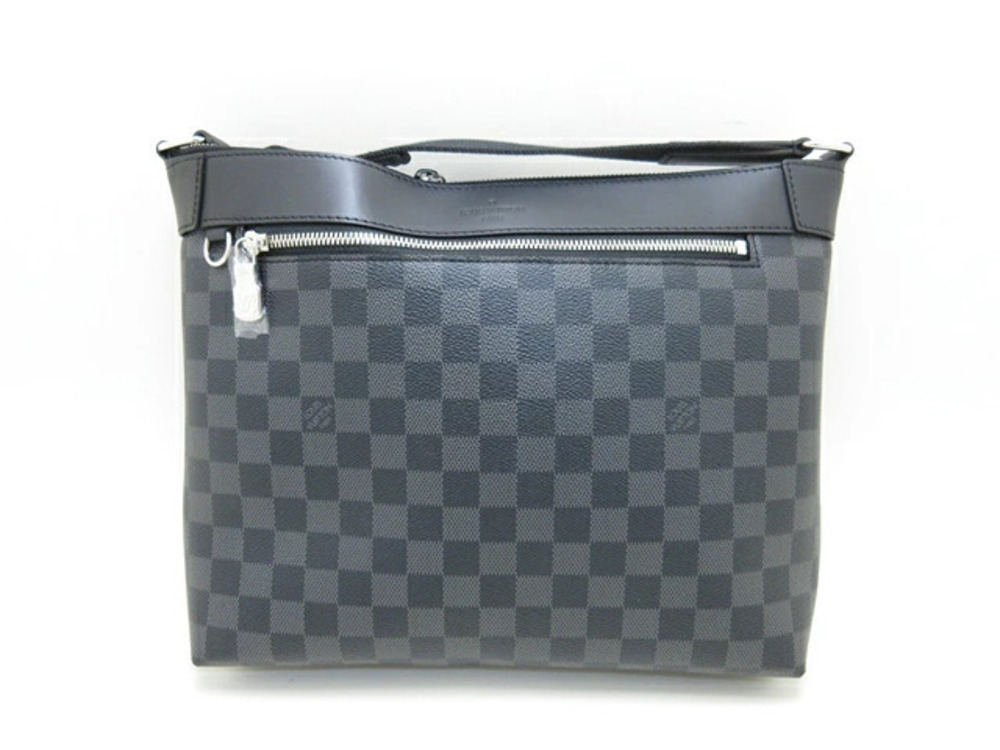 LOUIS VUITTON Bag Mick Shoulder NM Damier Graphite Black